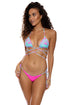 Luli Fama Shock Waves Looped Triangle Top